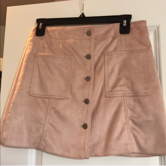 Forever 21 Suede Mini Skirt NWOT - Picture 2 of 6